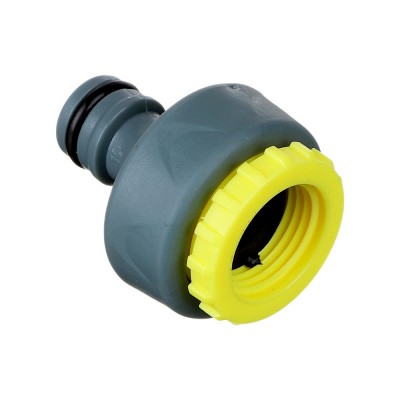 Штуцер резьбовой 1/2 -3/4 для крана с внешней резьбой, ABS