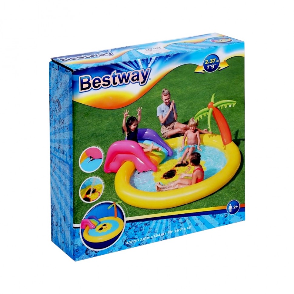Бассейн игровой "Солнечный Всплеск", 237х201х104см, 53071