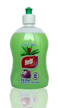 Гель для мытья посуды Help Алоэ-Вера, 500 г