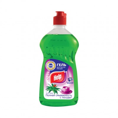 Гель для мытья посуды Help Алоэ-Вера, 500 г