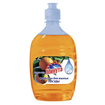 Средство для мытья посуды «Минута» Апельсин, 500 г