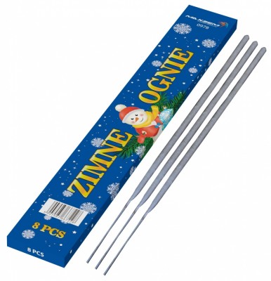 Свечи бенгальские Maxsem 25см  8 штук (300/10)