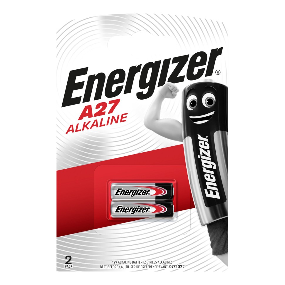 Батарейка Energizer Alkaline 27A, 2 шт
