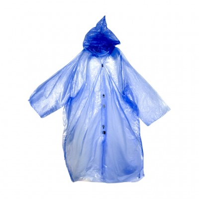 Дождевик-плащ ПВД на липучках Рыбацкий бшк (100)