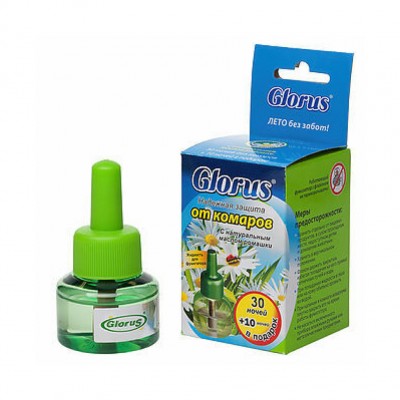 Жидкость от комаров 30 ночей Glorus (24)