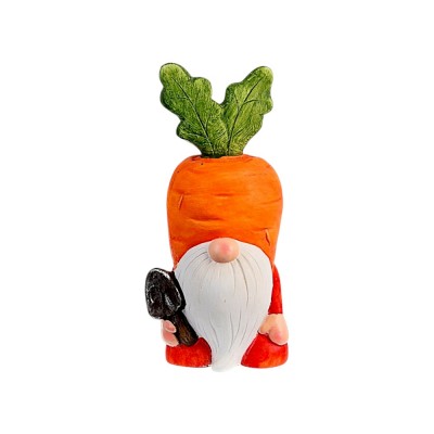 Фигура садовая "Морковный гном" INBLOOM, 19х17х40см, магнезия 162-302 (4)