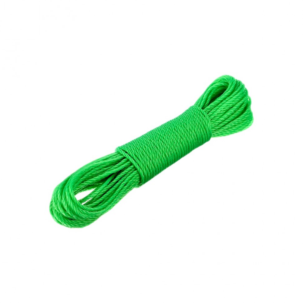 Веревка, капроновая, 20м x 3мм, 5 цветов (12)