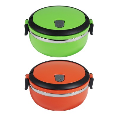 Ланч-бокс 14см, 1 отделение, 0,7л, 2 цвета