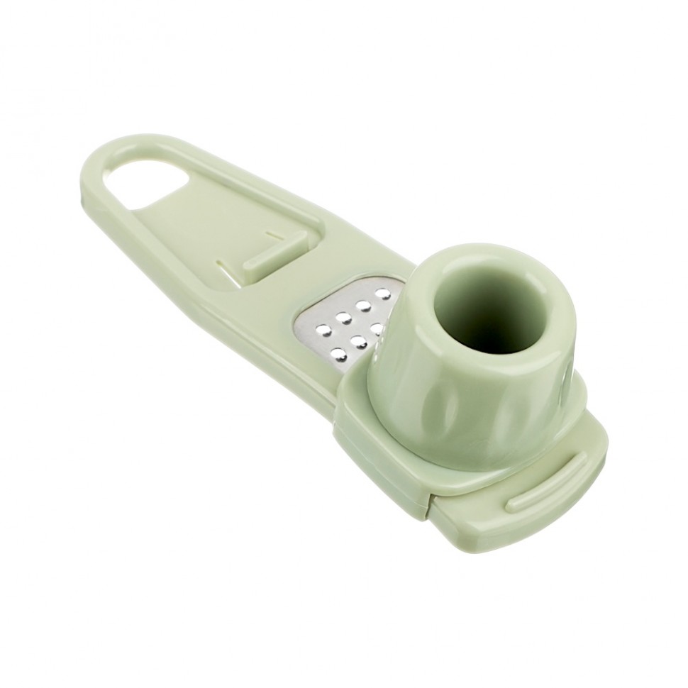 Терка для чеснока 4,5х13,5см, нерж.сталь, пластик SATOSHI