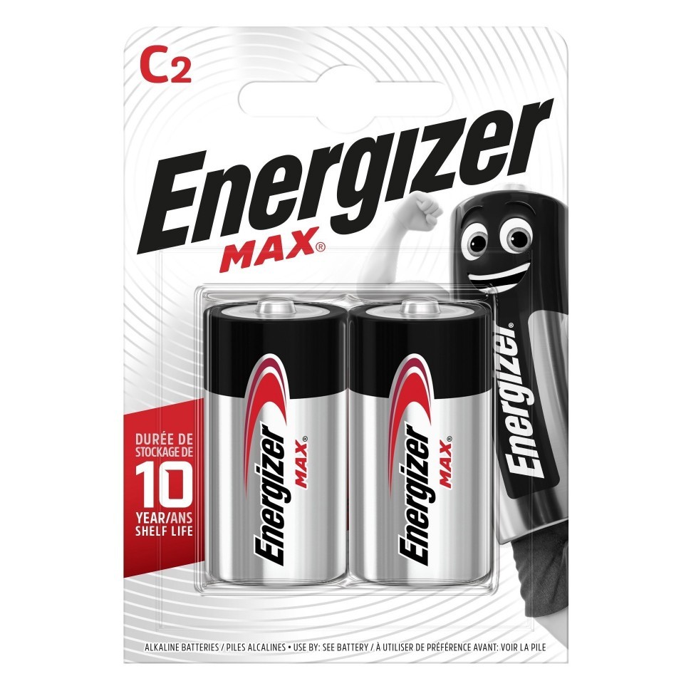 Батарейка Energizer Max LR14 C, бл/2 