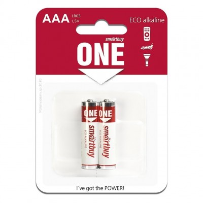 Батарейка Smartbuy LR03 AAA, бл/2 