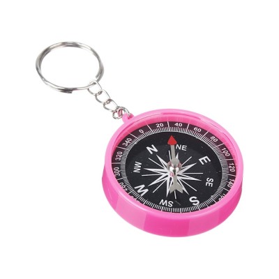 Компас пластиковый, 5х4,5х1см, на цепочке