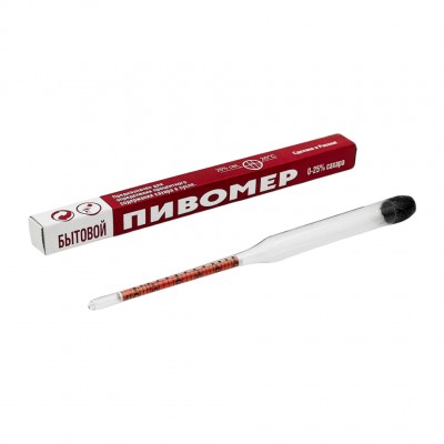 Пивомер-сахаромер бытовой 0-25%