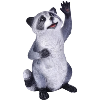 Фигура садовая Енот новый Н-32 см., L-19см., В-15см F870