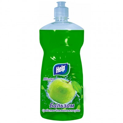 Бальзам для мытья посуды Help Яблоко, 720 г