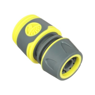 Коннектор быстросъемный для шланга 1/2, обрезиненное покрытие ABS