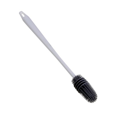 Ерш бутылочный, силиконовый, пластик, d3см, длина 32 см