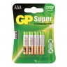 Батарейка GP Super LR03 AAA, бл/4 