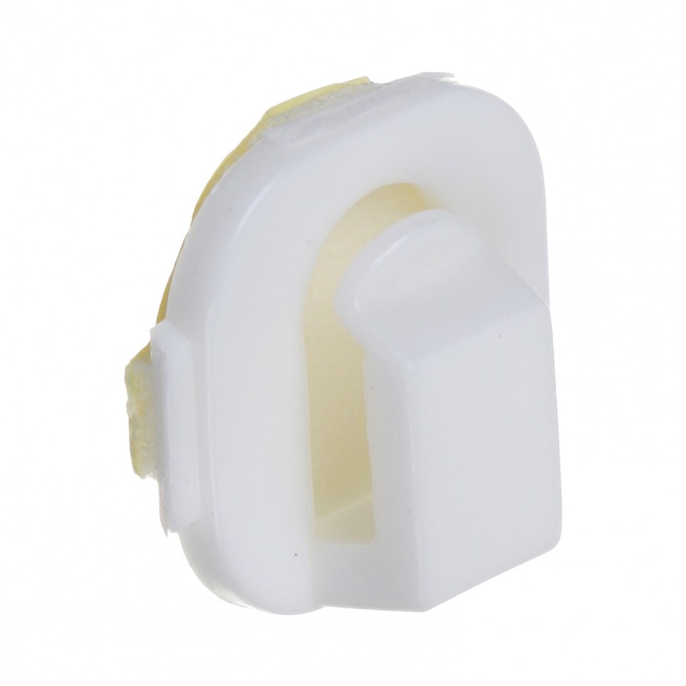 Держатели для гирлянд и проводов, самоклеящиеся, 18шт, 15х15мм, PP