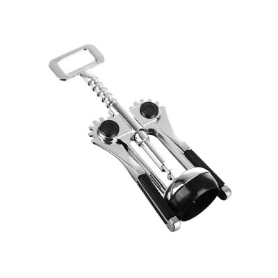 Штопор рычажный на блистере 18х5,5см, нерж.сталь