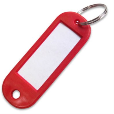 Бирка для ключей цвета ассорти (200)