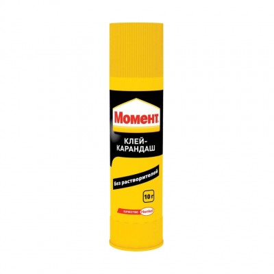 Канцелярский клей-карандаш Момент, 10 г