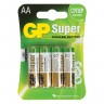 Батарейка GP Super LR06 AA, бл/4 