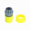 Коннектор быстросъемный для шланга d3/4", аквастоп, пластик