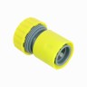 Коннектор быстросъемный для шланга d3/4", аквастоп, пластик