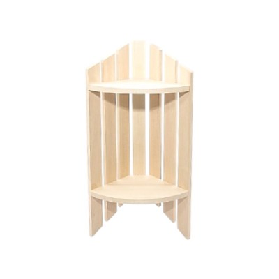 Полка угловая 2-х уровневая МП-55