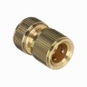 Коннектор для шланга d1/2", латунь MY-301