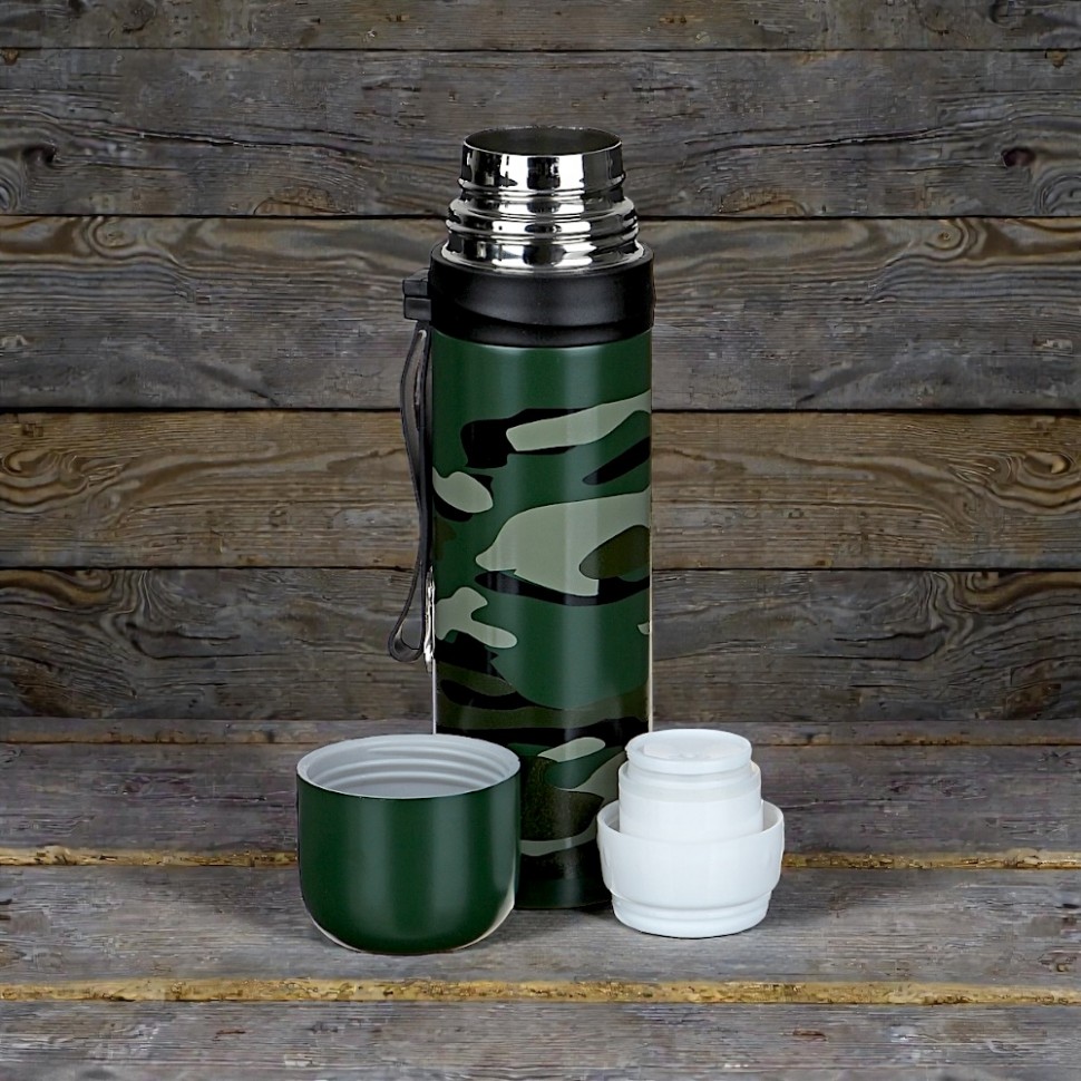 Термос "Хаки" 500мл, нерж.сталь