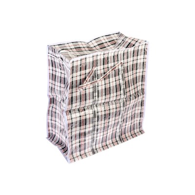 Сумка хозяйственная Клетка, 55x65x30см, 105 литров, до 12кг, полипропилен, 2 цвета