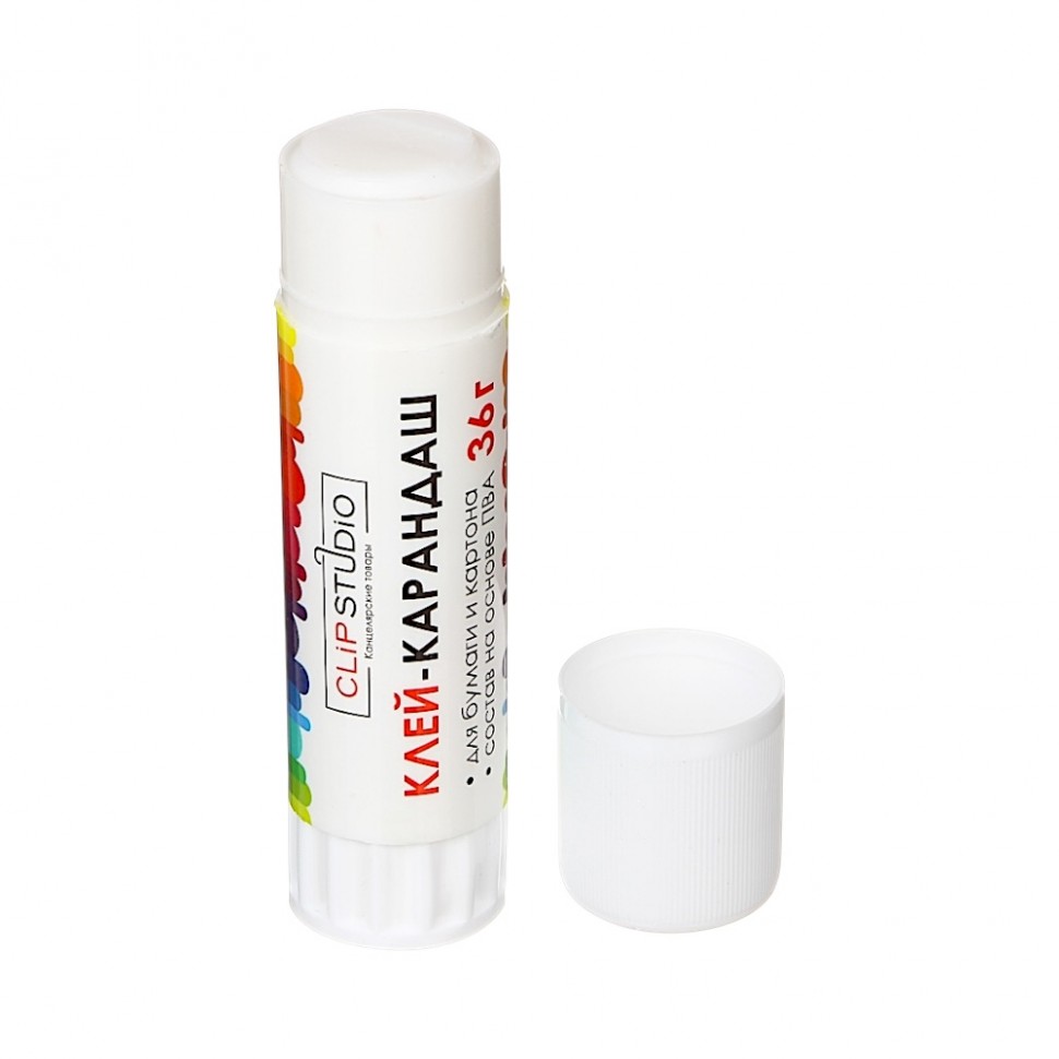 Клей-карандаш 36 гр, на основе PVA (12)