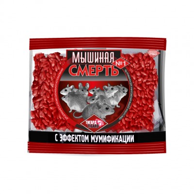 Приманка МЫШИНАЯ СМЕРТЬ зерно 200 г (50)