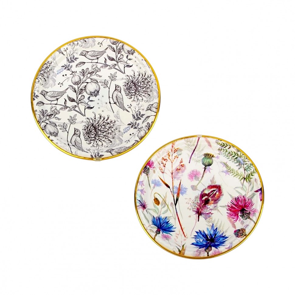 Поднос круглый "Бергамо", 27,5х2см, полипропилен, 2 дизайна