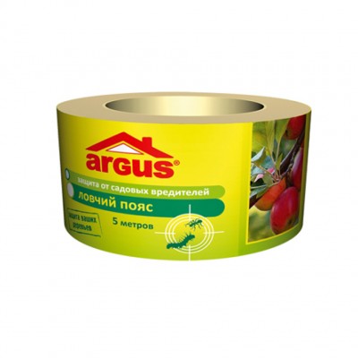 Ловчий пояс для деревьев от садовых вредителей 5м*5см ARGUS GARDEN (48)