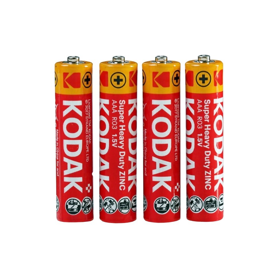Батарейка Kodak Super Heavy Duty R03 AAA, 4 в п/э