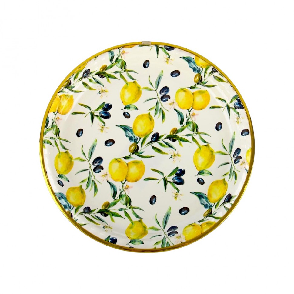 Поднос круглый "Прованс", 27,5х2см, 2 дизайна