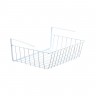 Корзина подвесная на полку тм VETTA, 35х26х13,5см, металл, цвет белый