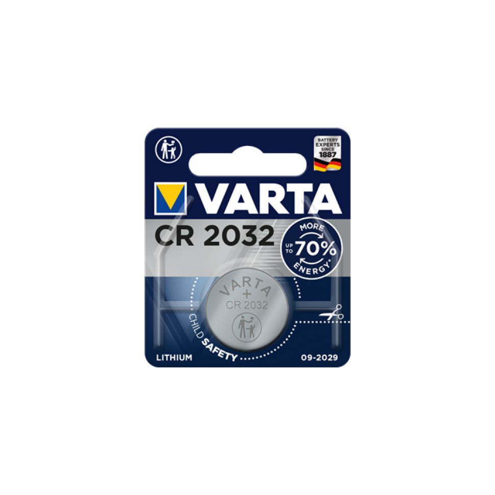 Батарейка Varta CR2032, 1 шт