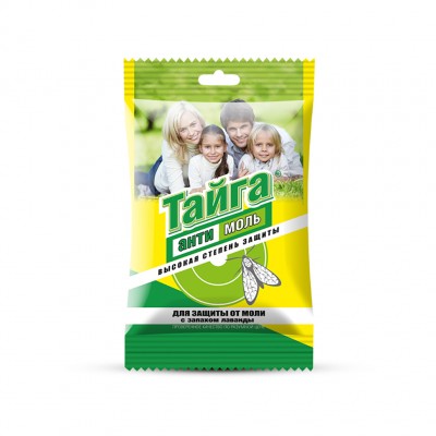 Средство от моли &quot;ТАЙГА-АНТИМОЛЬ&quot; ИН-07  (20)