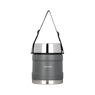 Ланч-бокс Торнадо 1,00л, с широкой горловиной, нержавеющая сталь SATOSHI