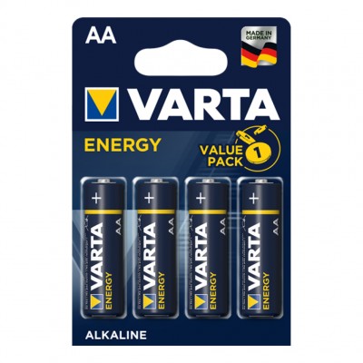 Батарейка Varta Energy LR06 AA, бл/4 