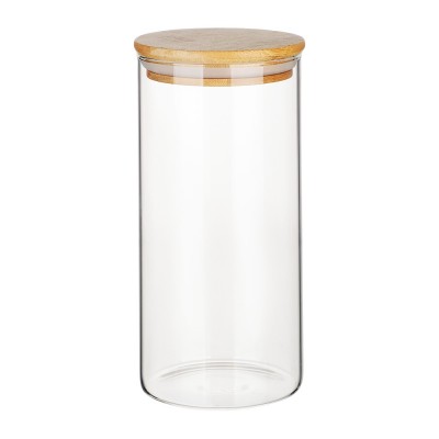 Банка для хранения, 18,5х8,5см, стекло 