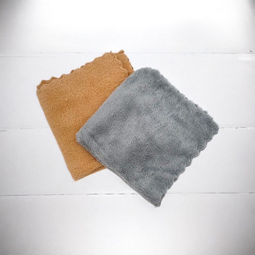 Салфетка микрофибра 30*30см PLUSHY (20)