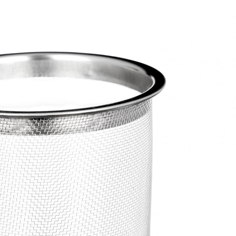 Чайник заварочный 500мл, ситечко из нержавеющей стали, стекло, полипропилен