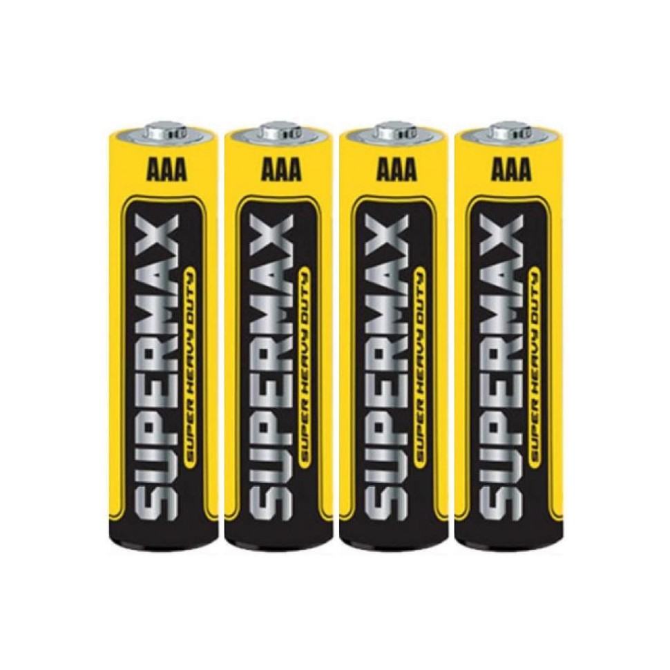 Батарейка Supermax R03 AAA, 4 в п/э (60) 