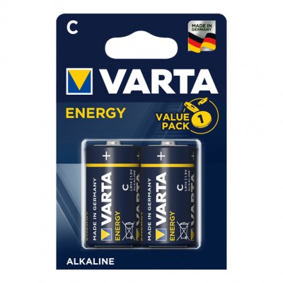Батарейка Varta Energy LR14 C, бл/2 