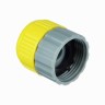 Соединитель для шланга 1/2", с внутренней резьбой 3/4", пластик
